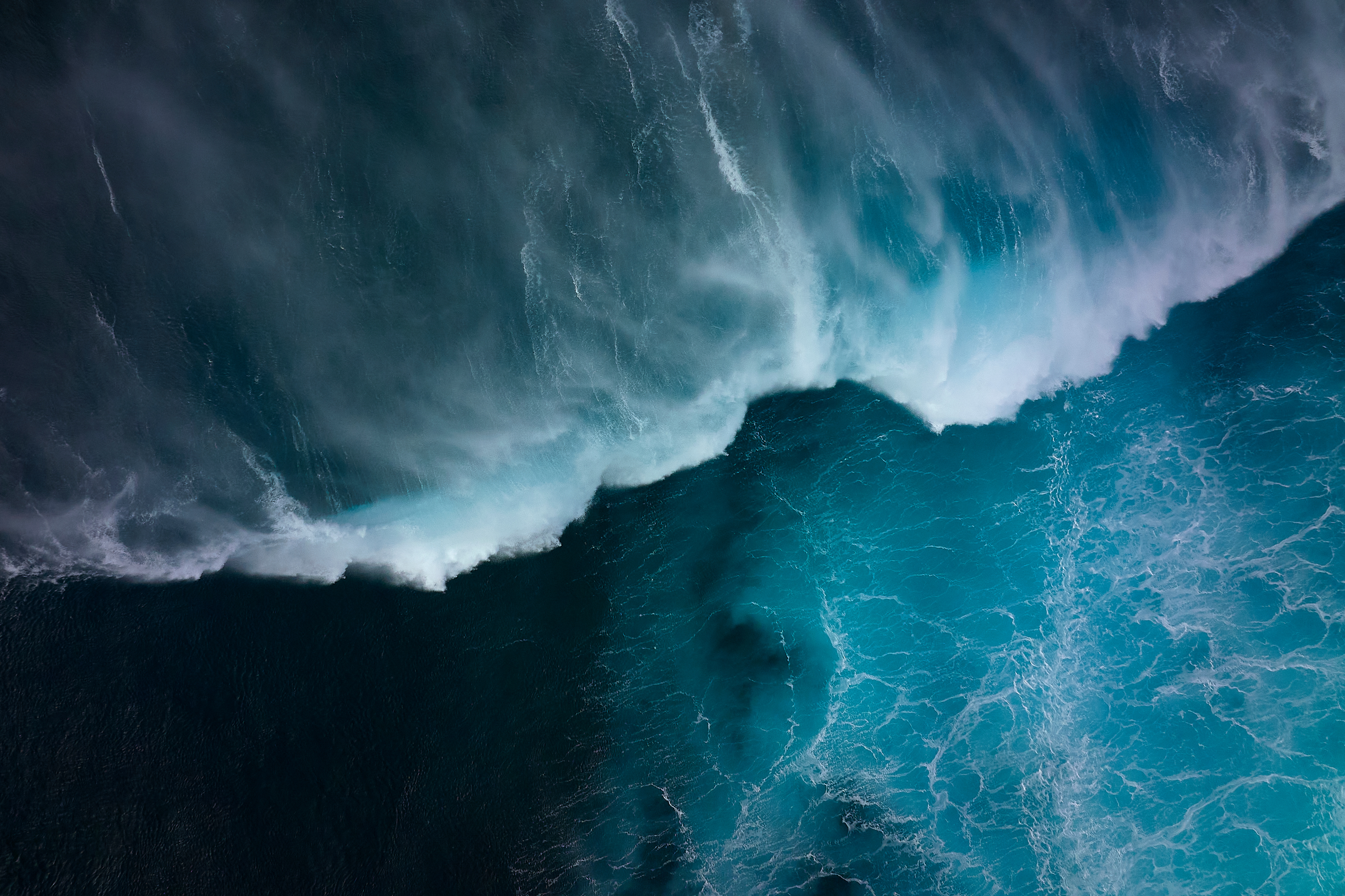 water running over